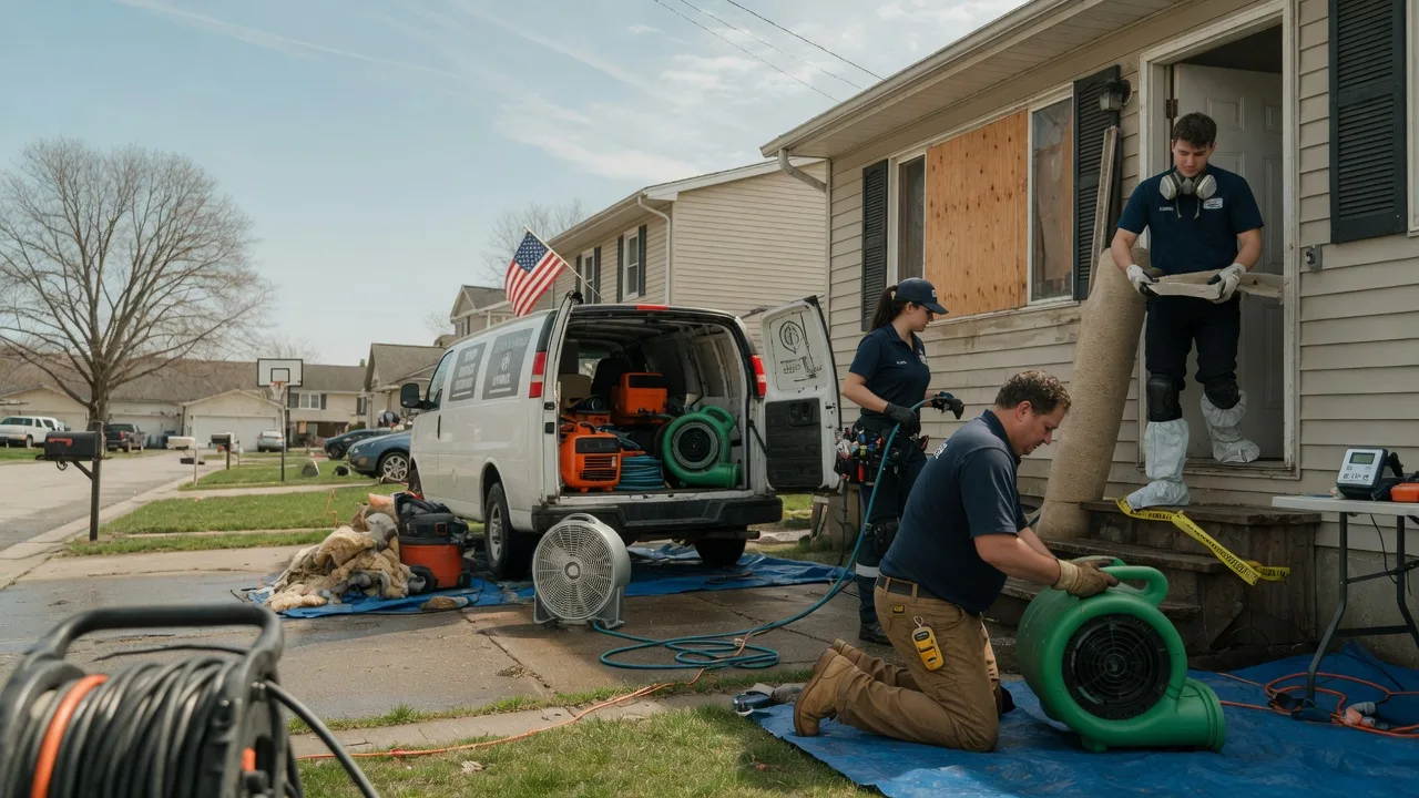Water Damage Restoration in Bailey, NC near me